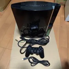 PlayStation 3 本体 ブラック コントローラー付き 動作確認済
