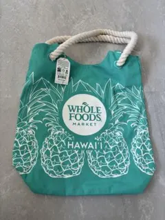 Whole Foods Market パイナップル柄トートバッグ