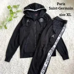 【美品】Jordan Paris Saint-Germain セットアップ M セットアップ 「Paris Saint-Germain/パリサンジェルマン」ロゴ