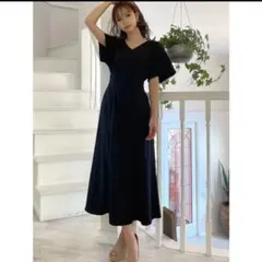 リゼクシー　バックリボンマーメイドワンピース