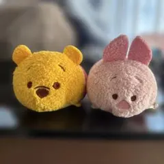 くまのプーさんとピグレット ぬいぐるみセット