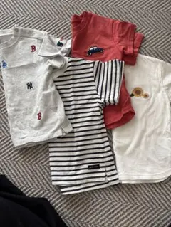 プティマイン　半袖Tシャツ4点セット　90センチ