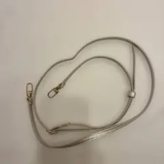 スマホショルダーストラップ シルバー