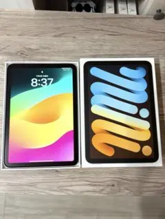 ジャンク】iPad mini6 256GB 紫 wifi○ Cell au制限 - メルカリ