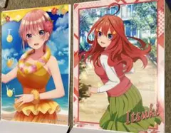 五等分の花嫁 クリアビジュアルポスター 6枚セット