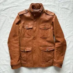 ポールスミス　Paul Smith M-65 ラムレザージャケット
