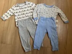 ユニクロ ベビーパジャマ2セット 90