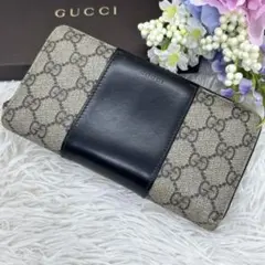 ✨0912様専用✨グッチ 長財布 GGスプリーム カレイド ラウンド