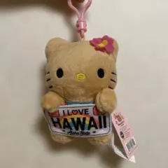 激レア⭐️ハワイアンキティの根付⭐️2002年 激レア】ハワイ限定キティ 日焼けキティ 根付け ストラップ 国産