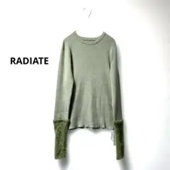 RADIATE★新品タグ付きファー袖カットソー
