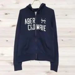 A1921 Abercrombie&Fitch パーカー 長袖(M) ネイビーのサムネイル