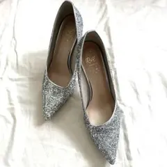 グリッターパンプス 箱あり