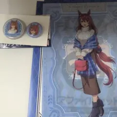 ウマ娘　シンデレラグレイ　エンタメくじ　クリアファイル　スーパークリーク