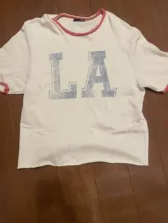 ZARA LAロゴプリント Tシャツ