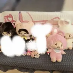 16体モンチッチ チムたん ぬいぐるみ 1大量セット　➕ブランケットほぼ未使用 16体モンチッチ チムたん ぬいぐるみ 1大量セット ➕ブランケットほぼ