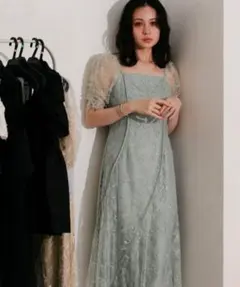 kastane embroidery organdy dress - メルカリ
