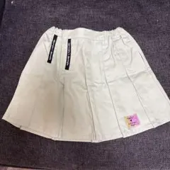 ALGY プリーツスカート ライトグリーン