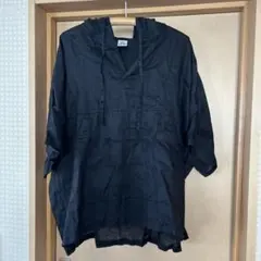 RNA-N麻100%ゆったり幅半袖パーカーのサムネイル