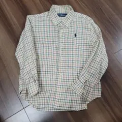 Ralph Lauren チェック柄 長袖シャツ 110