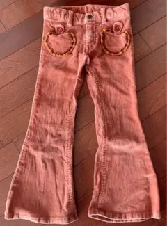 値下げ！ブーフーウー バックアレイ 110cm コーデュロイブーツカットパンツ