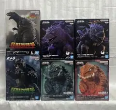 【6点セット】ゴジラ & ガメラ　フィギュア