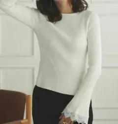 袖レース　ニット　UNIQLO　ユニクロ　gu ZARA　GAP