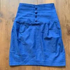 ハイウエストデニムスカート リップサービス