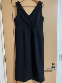 ブラック ノースリーブ ワンピース M ピエロ