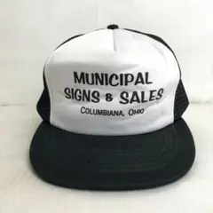 【US買付品】キャップ　メッシュキャップ　トラッカーキャップ　MUNICIPAL