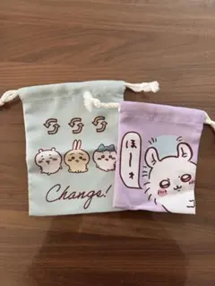 ちいかわ巾着袋セット