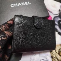 専用です　　　フランス製　シャネル　キャビアがま口財布♥