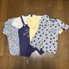 baby Ampersand ロンパース 4枚まとめ売り70〜80下着　男の子
