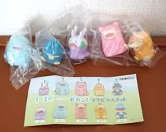 H*e様 ポケモンセンター ソフビマスコット 12のポカン！ガチャ全5種セット