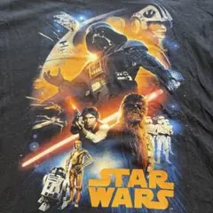 STAR WARS プリントTシャツ ブラック