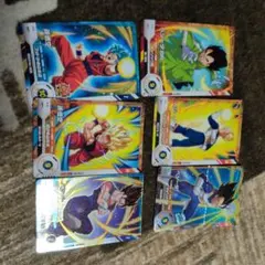 ドラゴンボールカードセット 6枚