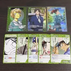 名探偵コナンカードゲーム 黒影の襲来 緑まとめ売り