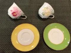 未使用　ノリタケ　noritake ペア　カップ&ソーサー