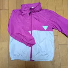 これからの季節に！BREEZE ウィンドブレーカー フード付き 120cm