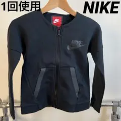 Nike テックフリース　キッズ　ブラックジャージ XS ナイキ　羽織