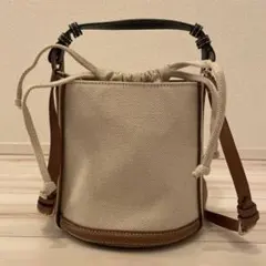 ZARA ファブリッククロスボディバッグ