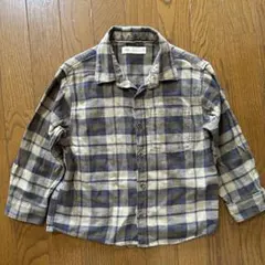 ZARAキッズ チェックシャツ　116cm