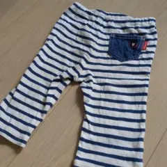 Double.B ミキハウス ボーダーパンツ 90cm