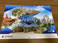 2026年 ディズニー 壁掛けカレンダー　BIPROGY ビプロジー