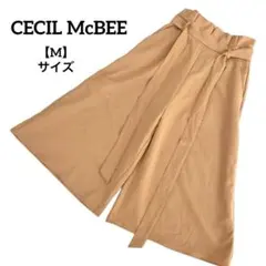 A753 CECIL McBEE セシルマクビー カジュアル ワイド パンツ M