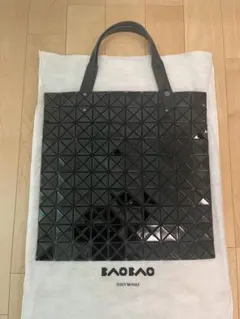 BAOBAO ISSEY MIYAKE ブラックトートバッグ