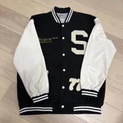 BALIJINMAスタジャン ブラック/ホワイト