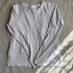 UNIQLO ホワイト 長袖 Tシャツ S