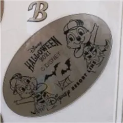 スーベニアメダル/リゾートライン限定【HALLOWEEN2021チップとデール】