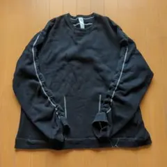 Jentlouis長袖カットソー メタルプレート付き ウォッシュ加工 - メルカリ