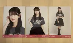 乃木坂46 生写真　筒井あやめ　真夏の全国ツアー2025 福岡ライブTシャツ